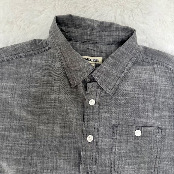 Cherokee boys’ long-sleeve button-down shirt - Picture 2 of 9